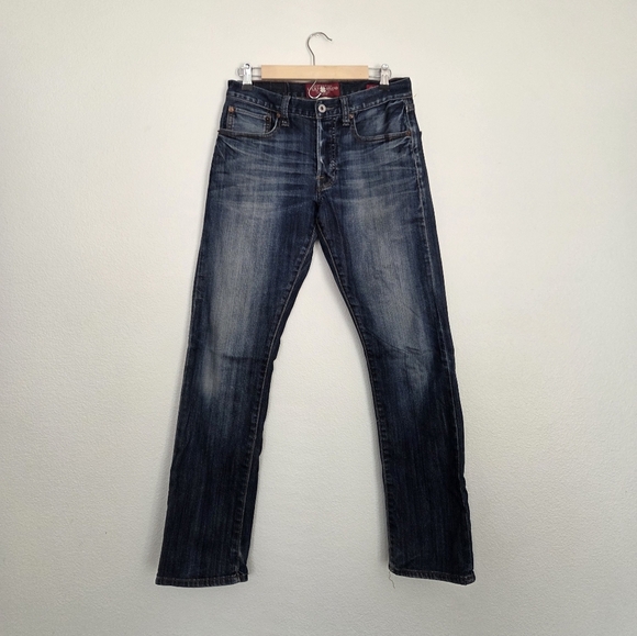 Lucky Brand 121 Heritage Slim Straight Jeans Size 29×30 - Picture 1 of 5
